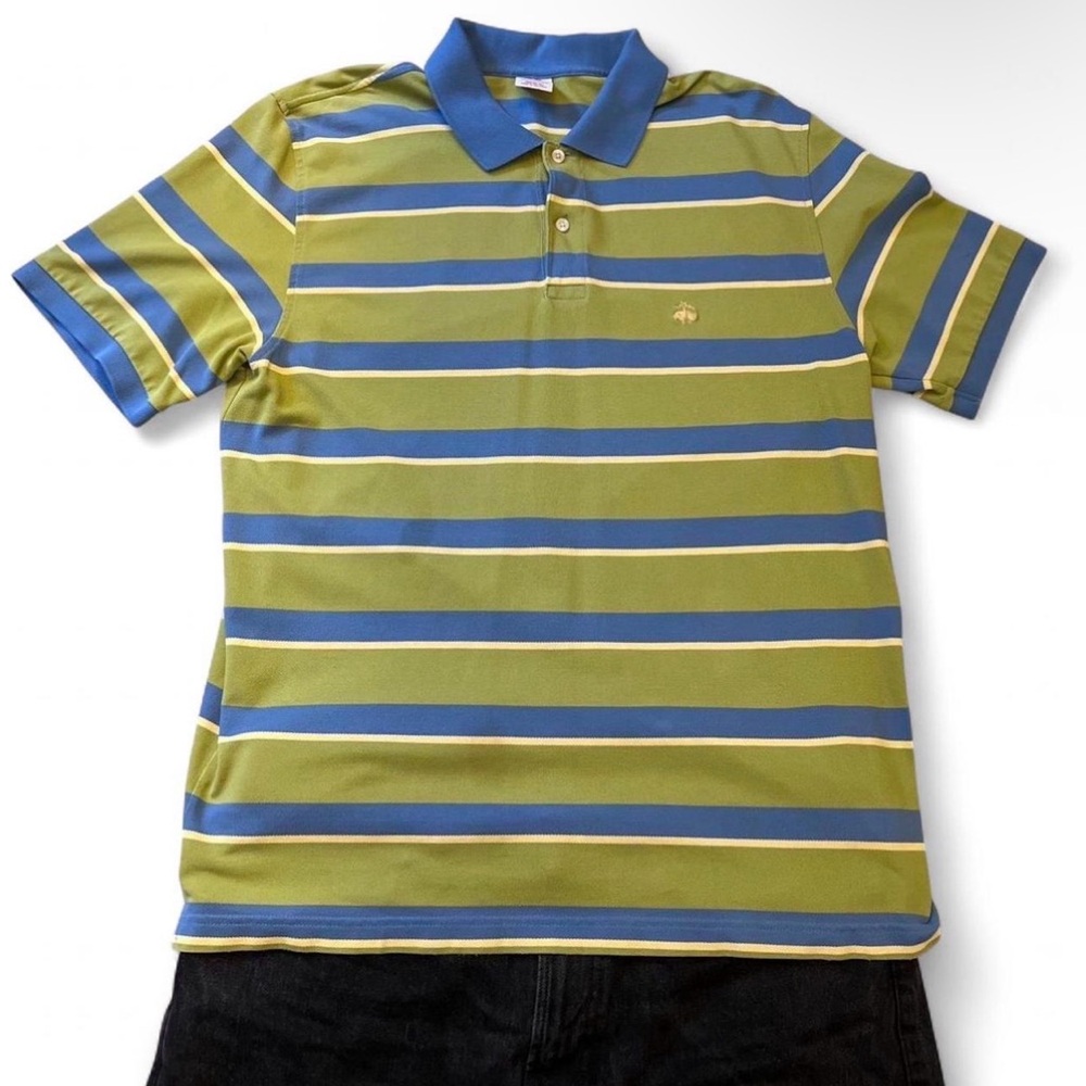Brooks Brothers Size L Striped collard shirt